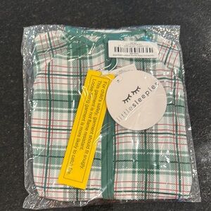 Little Sleepies Noel Plaid Zippy